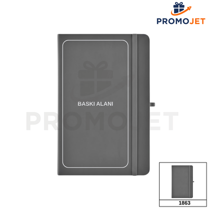 Termoderi Kapaklı Defter ( 9 x 14 cm )