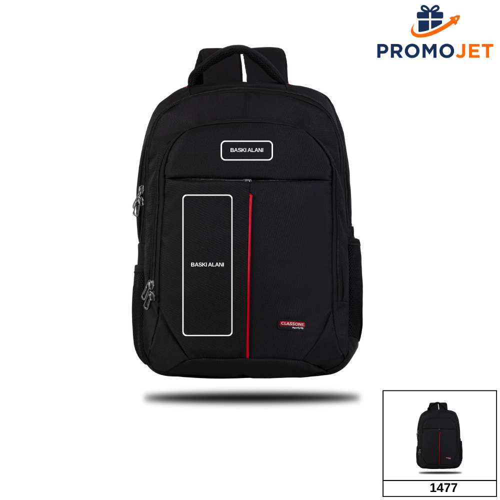 Gaming Serisi 17.3" XL Notebook Sırt Çantası – 4 Bölmeli Maksimum Kapasite ve Koruma