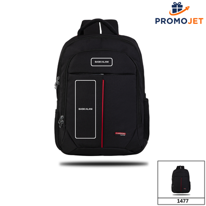 Gaming Serisi 17.3" XL Notebook Sırt Çantası – 4 Bölmeli Maksimum Kapasite ve Koruma