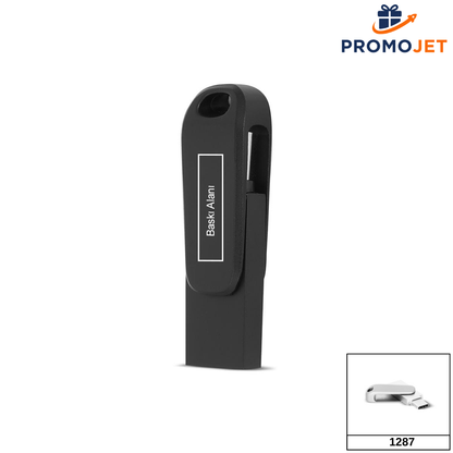 Type-C OTG USB Bellek – Hızlı Veri Aktarımı ve Metal Gövde Tasarım