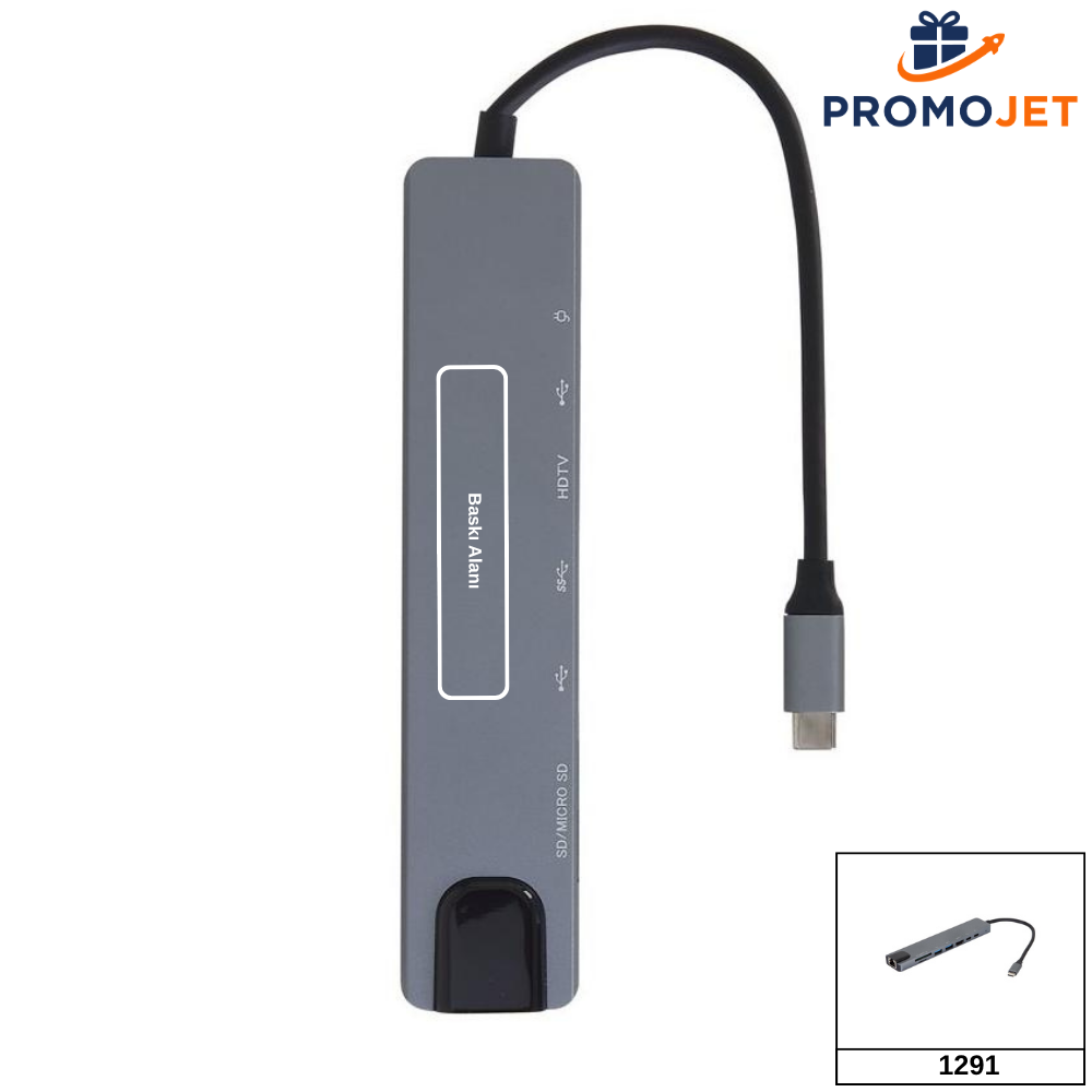 HDMI ve Ethernetli USB Çoğaltıcı – 4K Destekli Profesyonel Bağlantı Merkezi