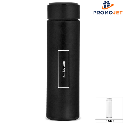LED Göstergeli Akıllı Termos – Paslanmaz 304 Çelik ve 500 ML Kapasite