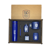 Kişiye Özel Ahşap Kutulu Hediye Seti - Çelik Termos, Fincan & Ortam Kokulu (7 Parça)