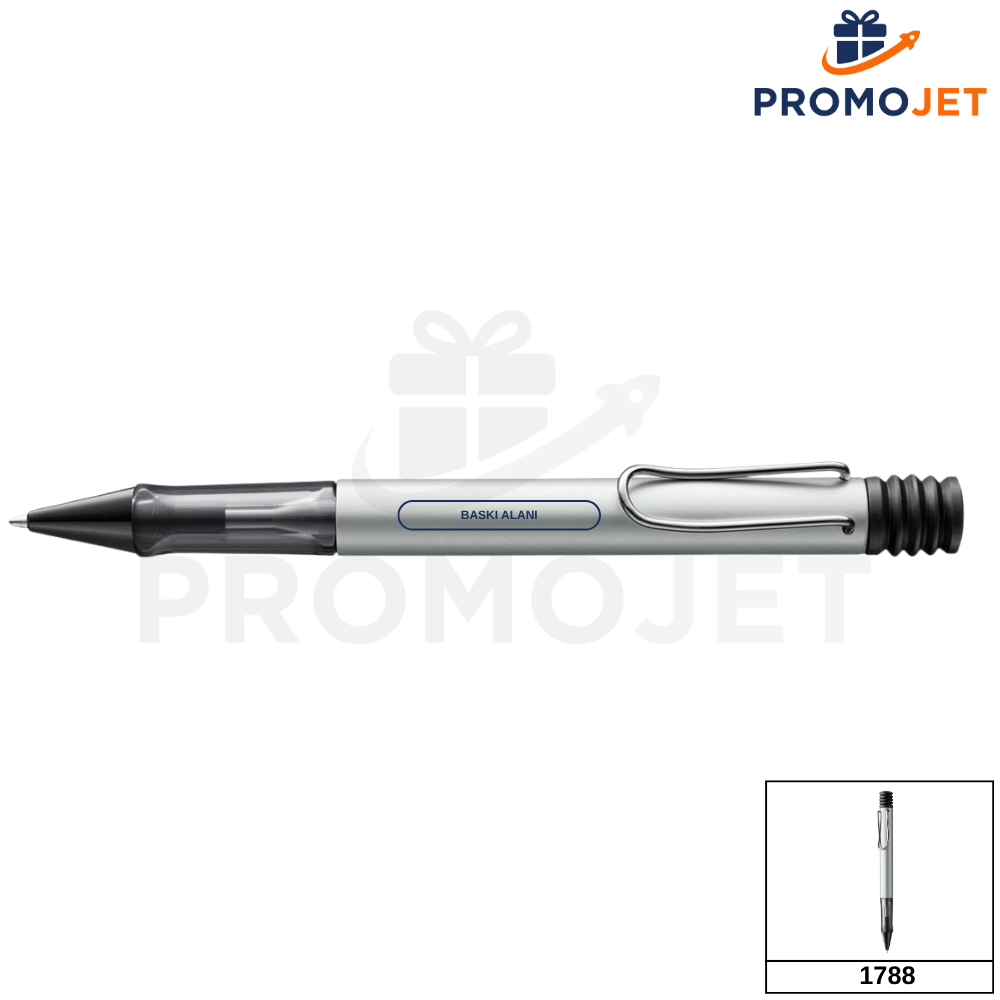 Lamy AL star Whitesilver M Uç Tükenmez Kalem Alüminyum Gövde ve Ergonomik Tasarım