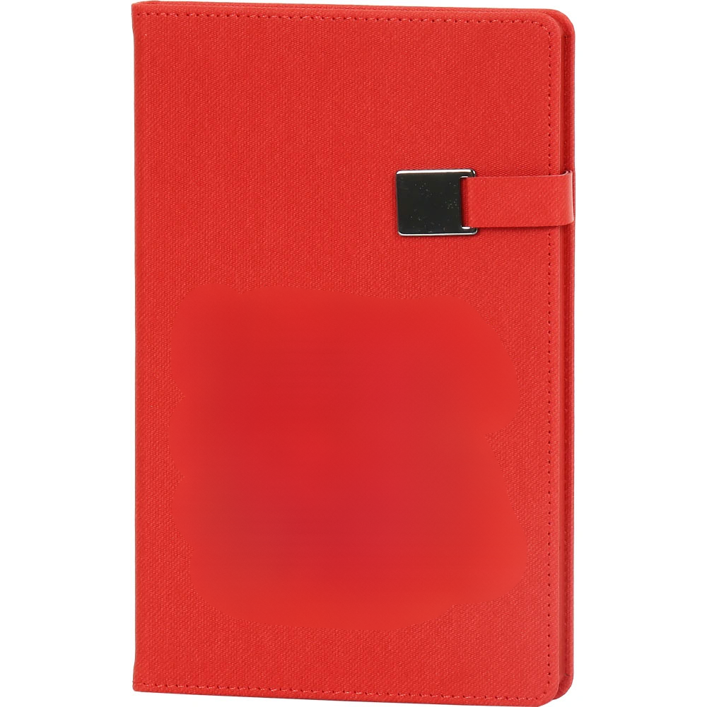 Tarihsiz Defter – Metal Tokalı ve Renkli Kenarlı (13 x 21 cm)