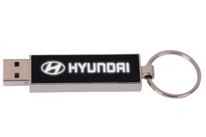 LED Işıklı Metal USB Bellek