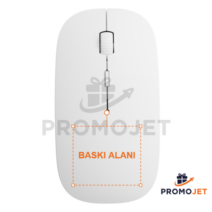 Beyaz Optik Kablosuz Mouse
