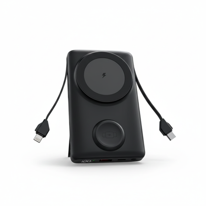 EccoTech 10.000 Mah Magsafe Stand Özellikli İçten Kablolu 15W Powerbank