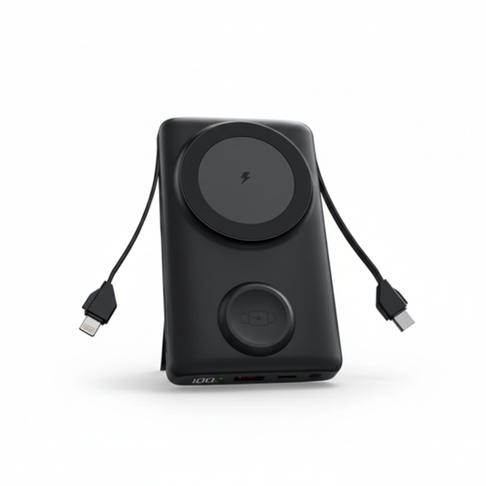 EccoTech 10.000 Mah Magsafe Stand Özellikli İçten Kablolu 15W Powerbank