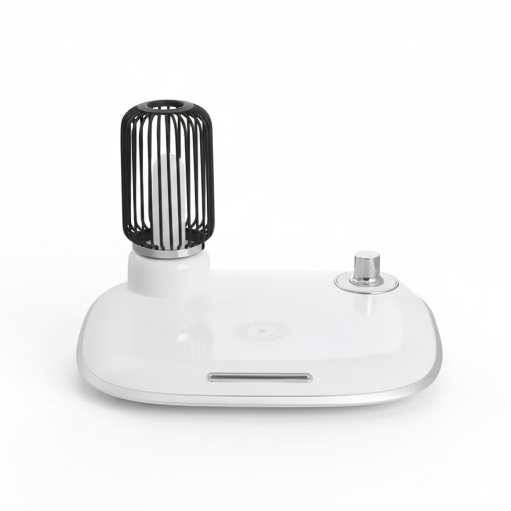 Masaüstü 2'si 1 Arada Kablosuz Şarj Cihazı (Lambalı)