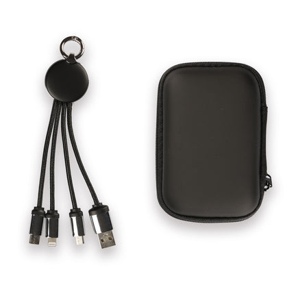 Işıklı Logo Şarj Kablosu (Çantalı)