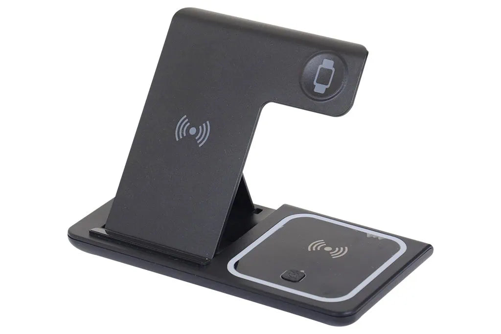 Apple Watch ve Bluetooth Kulaklık Uyumlu Kablosuz Şarj Standı