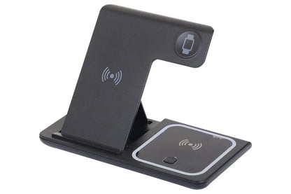 Apple Watch ve Bluetooth Kulaklık Uyumlu Kablosuz Şarj Standı