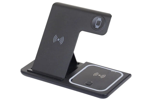 Apple Watch ve Bluetooth Kulaklık Uyumlu Kablosuz Şarj Standı