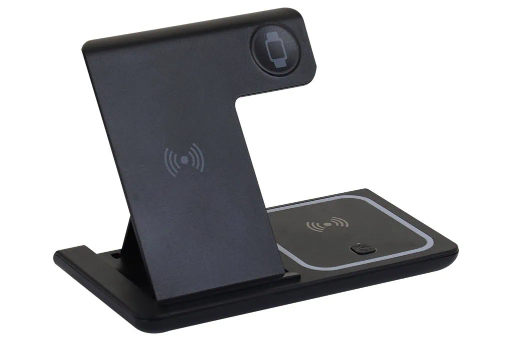 Apple Watch ve Bluetooth Kulaklık Uyumlu Kablosuz Şarj Standı