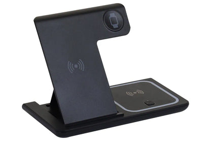 Apple Watch ve Bluetooth Kulaklık Uyumlu Kablosuz Şarj Standı