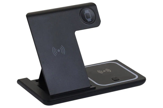 Apple Watch ve Bluetooth Kulaklık Uyumlu Kablosuz Şarj Standı