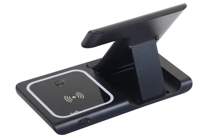 Apple Watch ve Bluetooth Kulaklık Uyumlu Kablosuz Şarj Standı