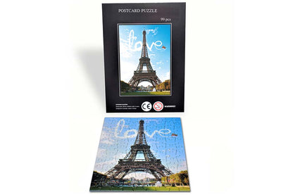 Özel Tasarım Kartpostal Puzzle
