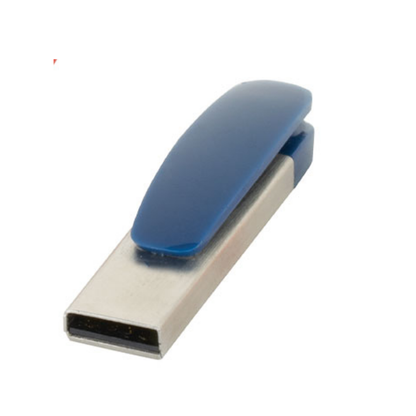Renkli Yaprak Klipsli İnce Metal USB Bellek (16 GB)
