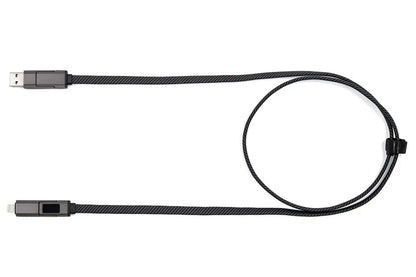 65W Dijital Göstergeli Hızlı Data ve Şarj Kablosu