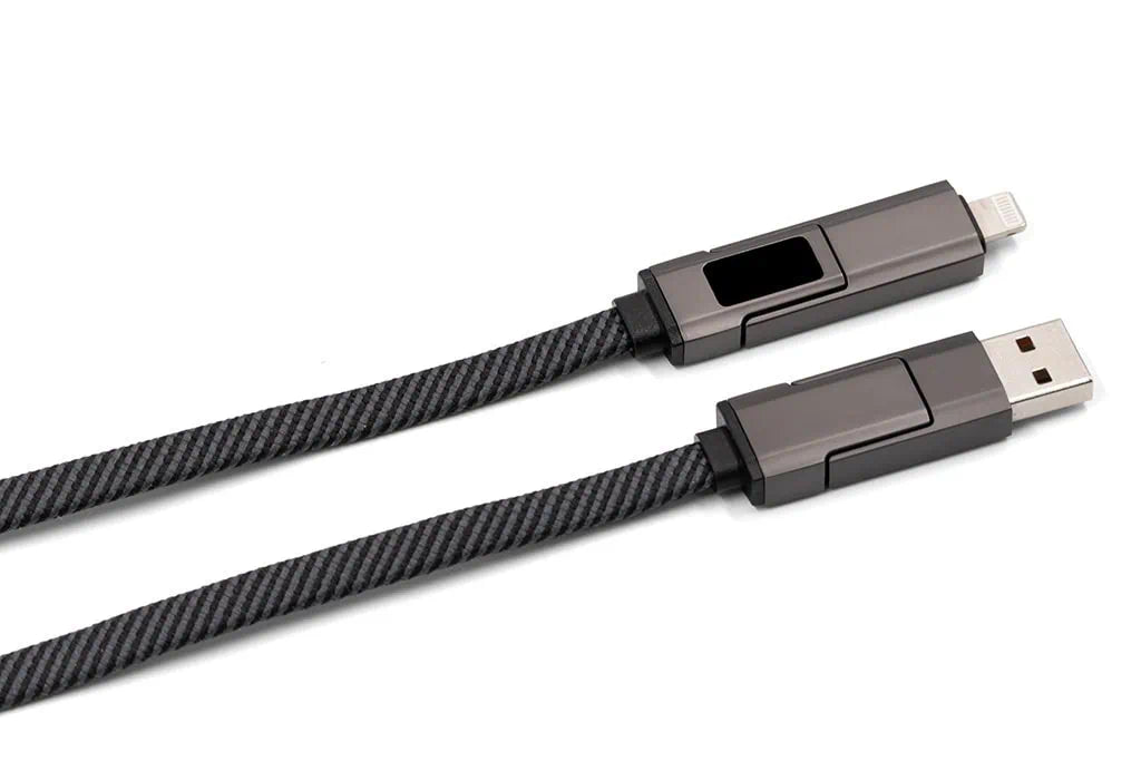 65W Dijital Göstergeli Hızlı Data ve Şarj Kablosu