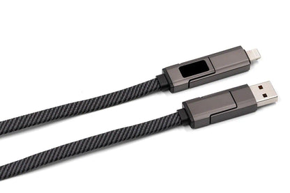 65W Dijital Göstergeli Hızlı Data ve Şarj Kablosu