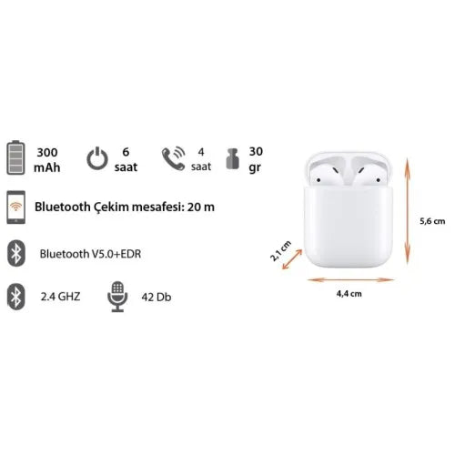 Eccotech  A Kalite Airpods Kulaklık