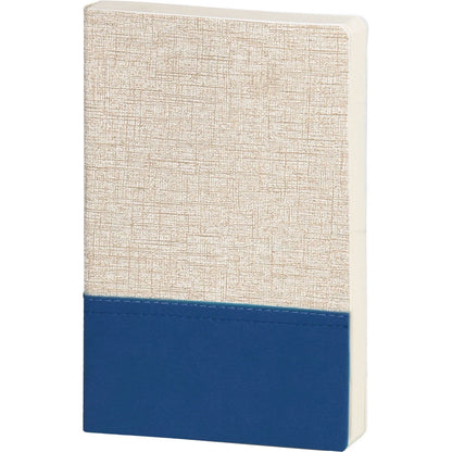 Keten Dokulu ve Çift Panelli VIP Tarihsiz Defter (12.5 x 20 cm)