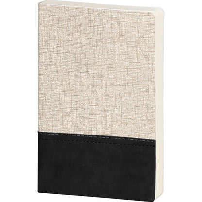 Keten Dokulu ve Çift Panelli VIP Tarihsiz Defter (12.5 x 20 cm)