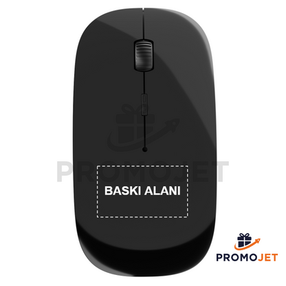 Siyah Optik Kablosuz Mouse