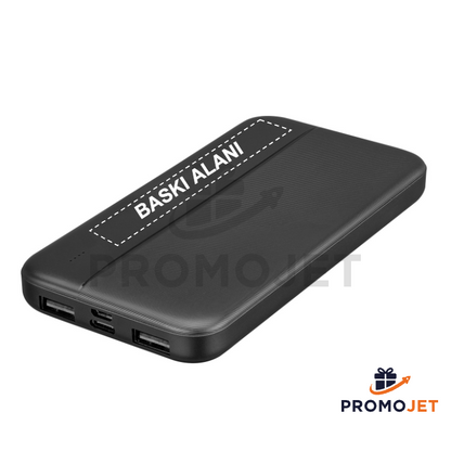 10000mAh Taşınabilir Hızlı Şarj Cihazı Powerbank