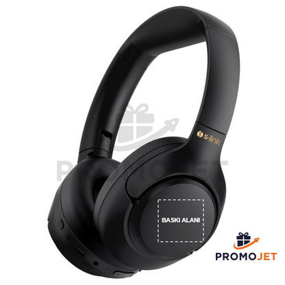 Siyah Hybrid ANC Bluetooth Kulaklık