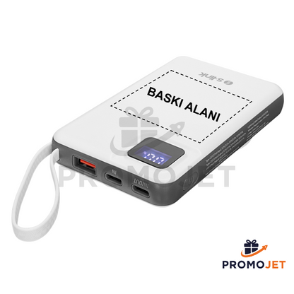 10.000 mAh Magsafe ve Watch Destekli Kablosuz Hızlı Şarj Powerbank
