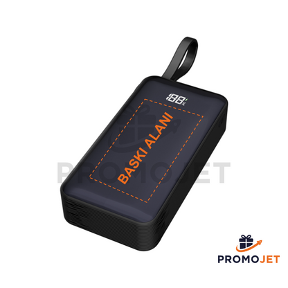 10.000 mAh LCD Ekranlı Hızlı Şarj Destekli Taşınabilir Powerbank