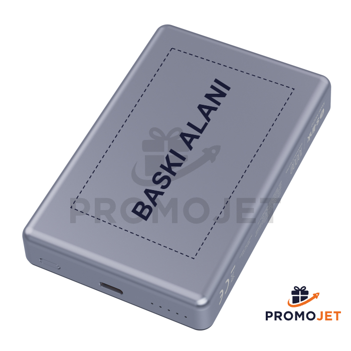 10.000 mAh Magsafe Kablosuz Hızlı Şarj Cihazı Powerbank