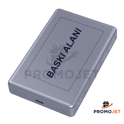 10.000 mAh Magsafe Kablosuz Hızlı Şarj Cihazı Powerbank