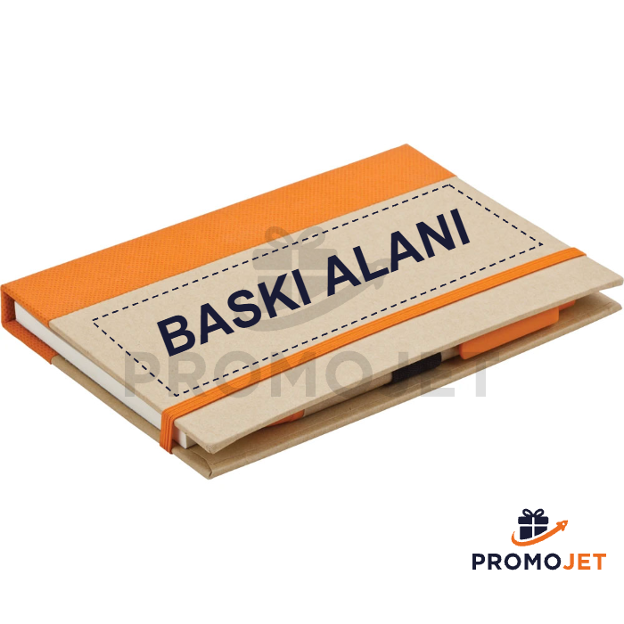 Renkli Taslama Kapaklı Yapışkanlı Notluk