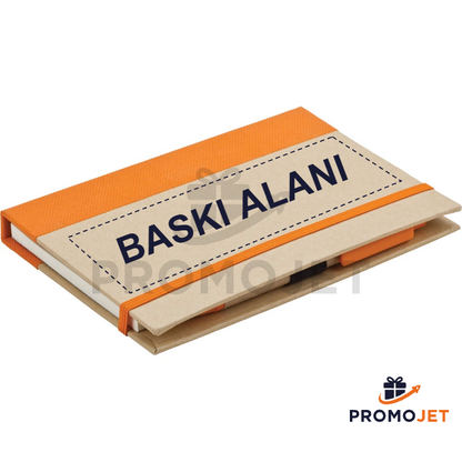 Renkli Taslama Kapaklı Yapışkanlı Notluk