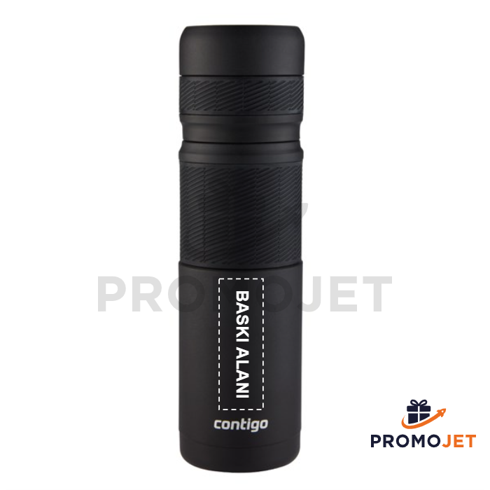 Contigo Thermal Vakumlu Paslanmaz Çelik Termos 0.74 LT Siyah