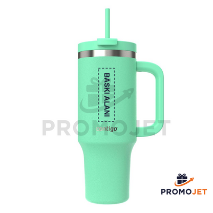 Streeterville Pipetli Vakumlu Çelik Termos 1200 ml