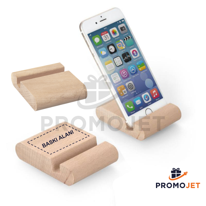 Ahşap Telefon Standı