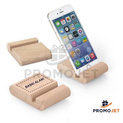 Ahşap Telefon Standı