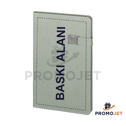 Termo Deri Kapaklı 15x21 cm Çizgili Defter