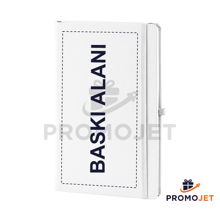 Cilt Bezi Kapaklı 13x21 cm Çizgili Defter