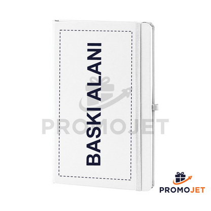 Cilt Bezi Kapaklı 13x21 cm Çizgili Defter