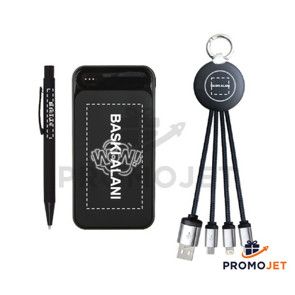 Premium Kalem, Powerbank ve Anahtarlık Hediye Seti