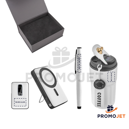 Kalem, Powerbank ve Termos Hediye Seti