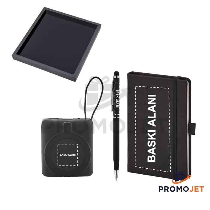 Kalem Defter ve Powerbank Hediye Seti