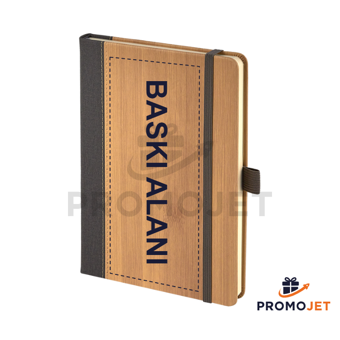Termo Deri Bambu Defter 15x21 cm